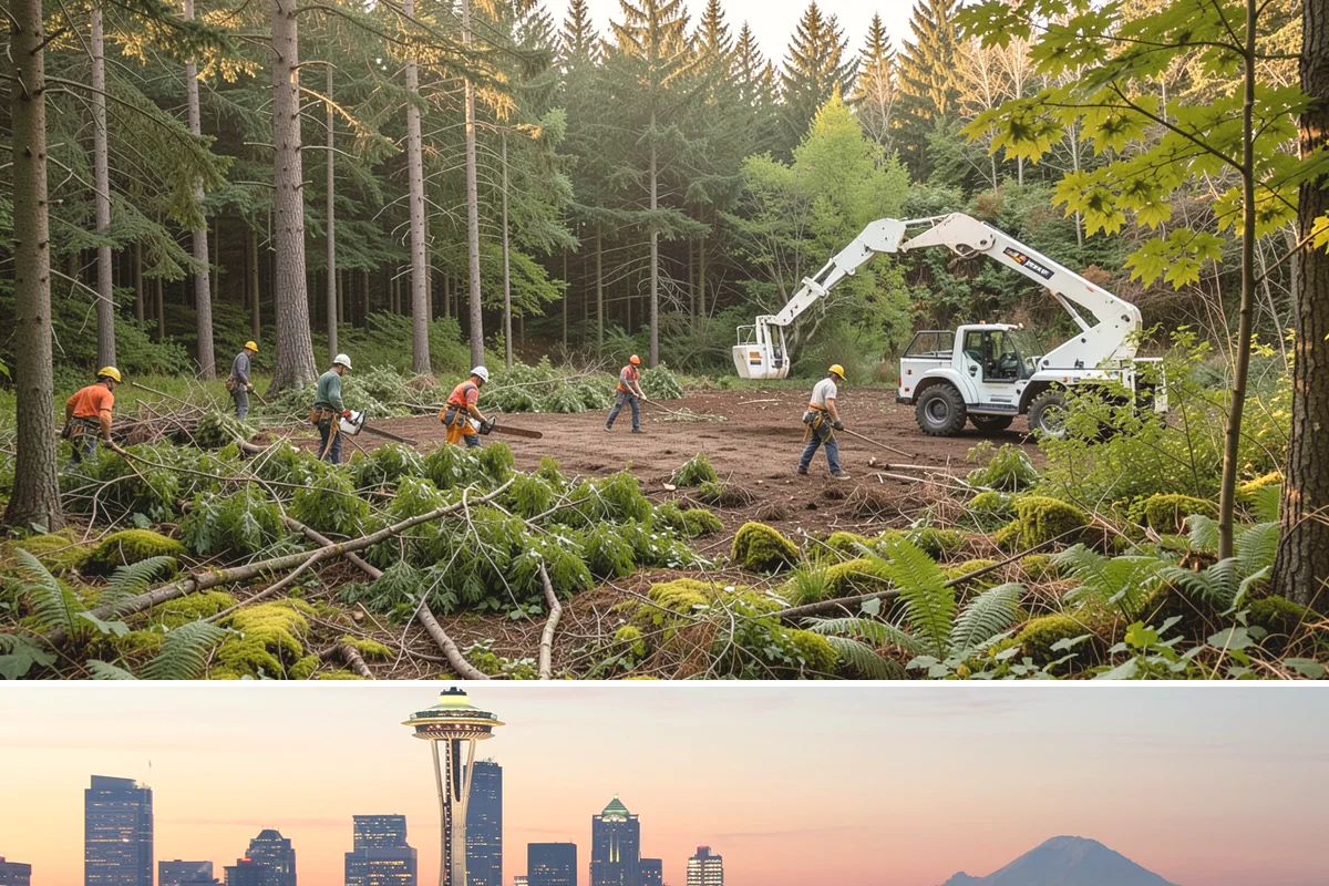Lumber milling in Seattle, King County, WA - Milling can generally occur year-round in the Puget Sound region but may be delayed during heavy rain or snow that compromises...