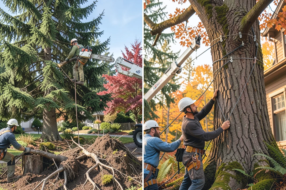 Lumber milling in South Prairie, Pierce County, WA - Sort material by type and size