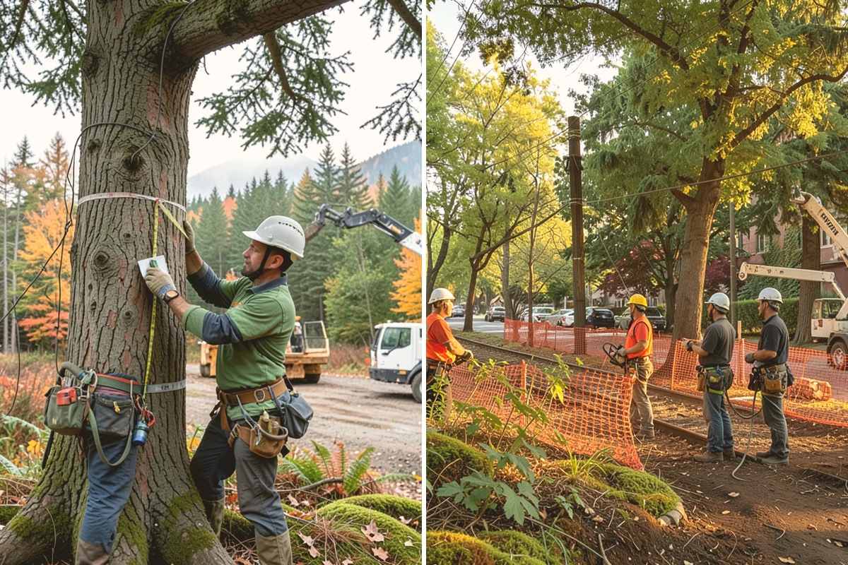 Lumber milling in Stanwood, Snohomish County, WA - Sort material by type and size