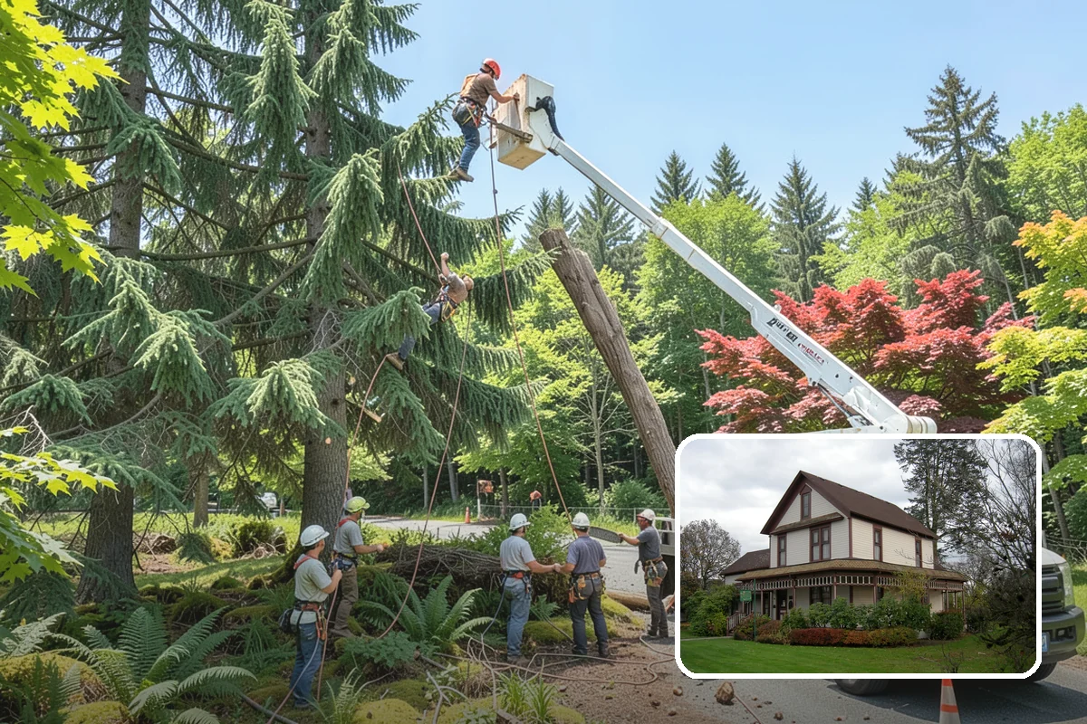 Lumber milling in Sumner, Pierce County, WA - Turns removed wood and debris into usable products