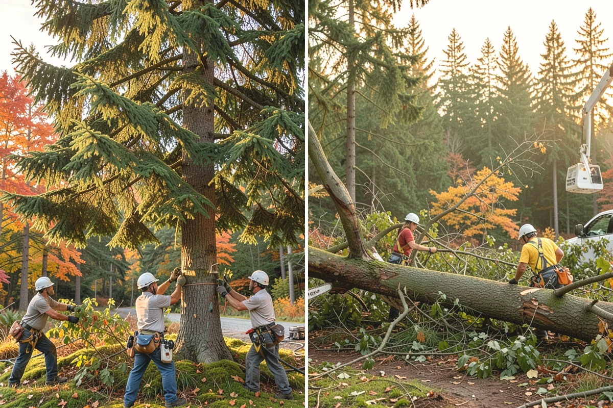 Mulching in Anacortes, Skagit County, WA - Inspect the tree and its site