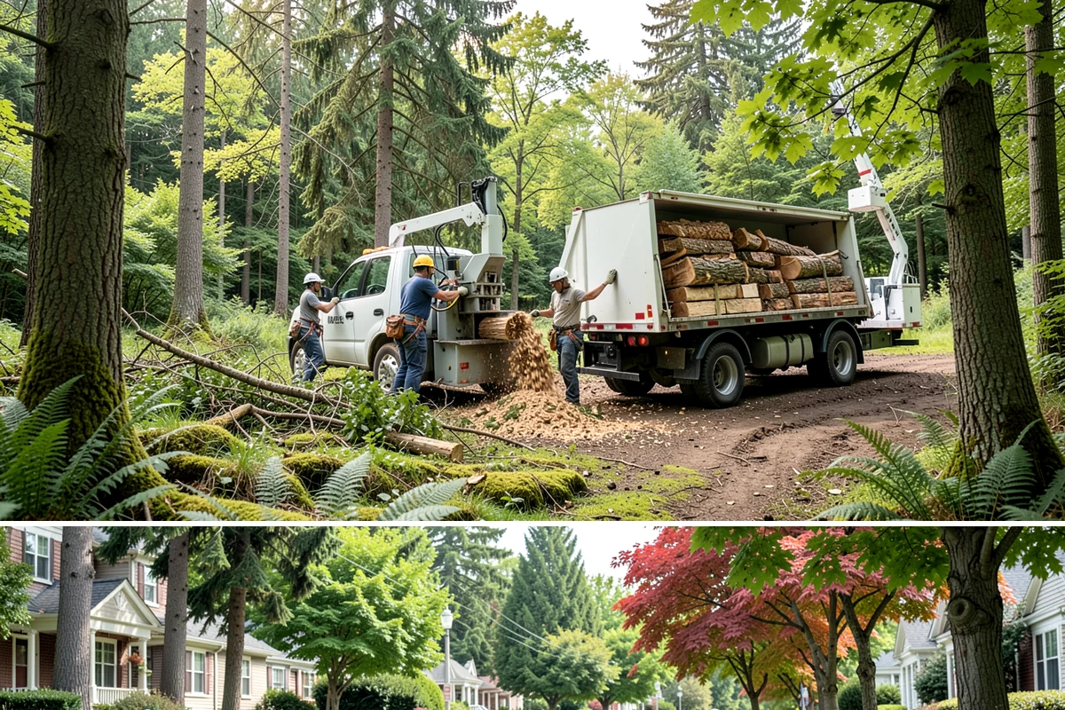 Mulching in Beaux Arts Village, King County, WA - Mulching can be performed year-round in the Puget Sound climate but is often scheduled during dry periods to maximize moisture...