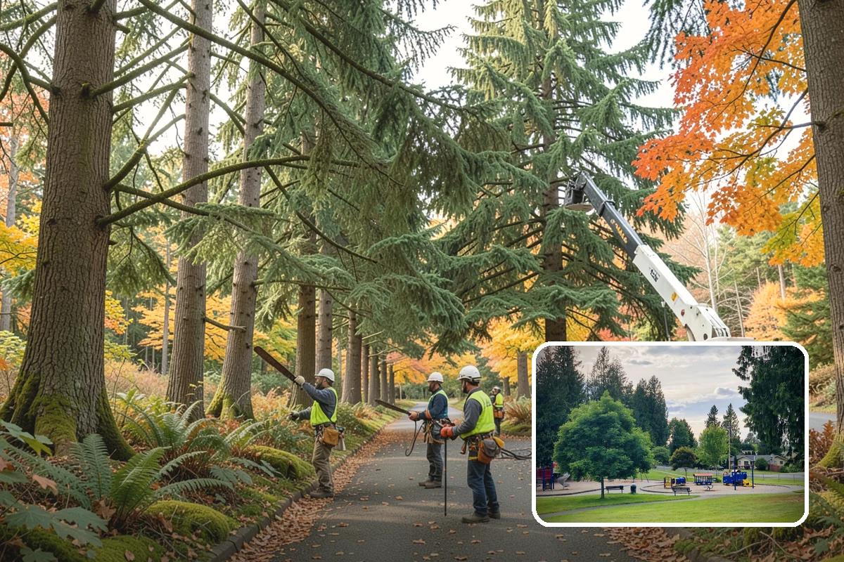 Mulching in Bonney Lake, Pierce County, WA - Supports long-term tree health and stability