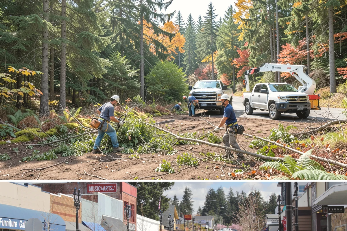 Mulching in Bothell, King County, WA - Mulching can be performed year-round in the Puget Sound climate but is often scheduled during dry periods to maximize moisture...