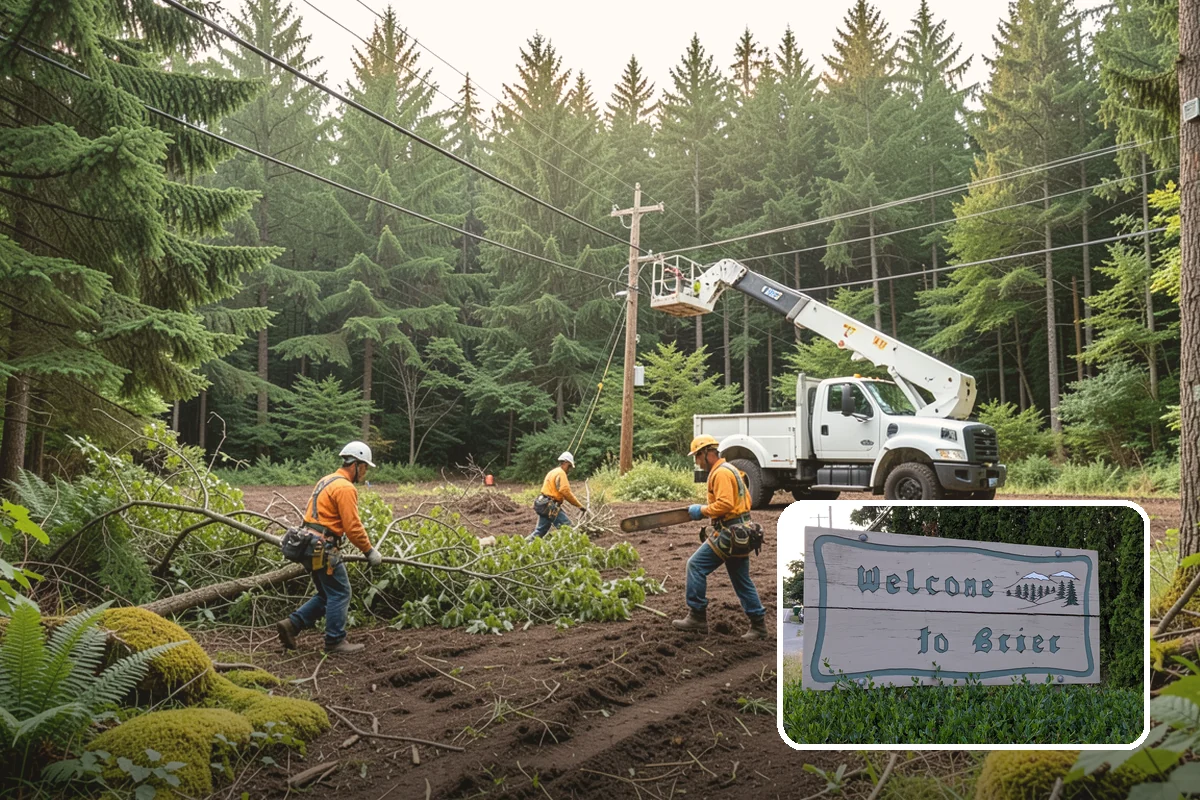 Mulching in Brier, Snohomish County, WA - Supports long-term tree health and stability