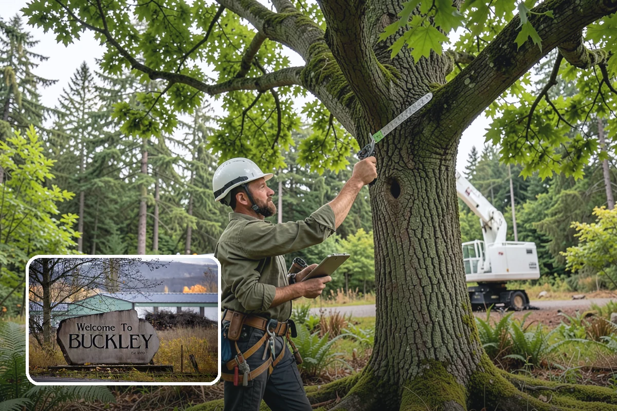 Mulching in Buckley, Pierce County, WA - Supports long-term tree health and stability
