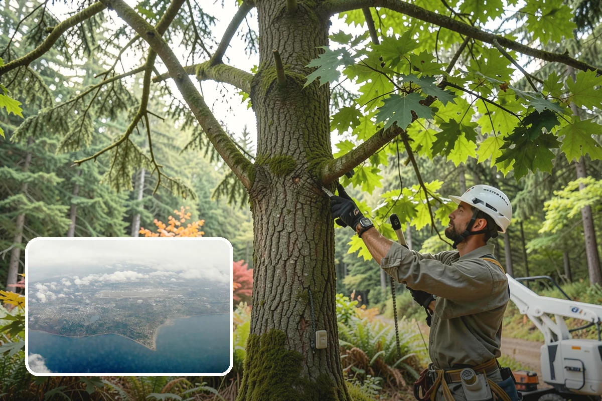 Mulching in Burien, King County, WA - Supports long-term tree health and stability