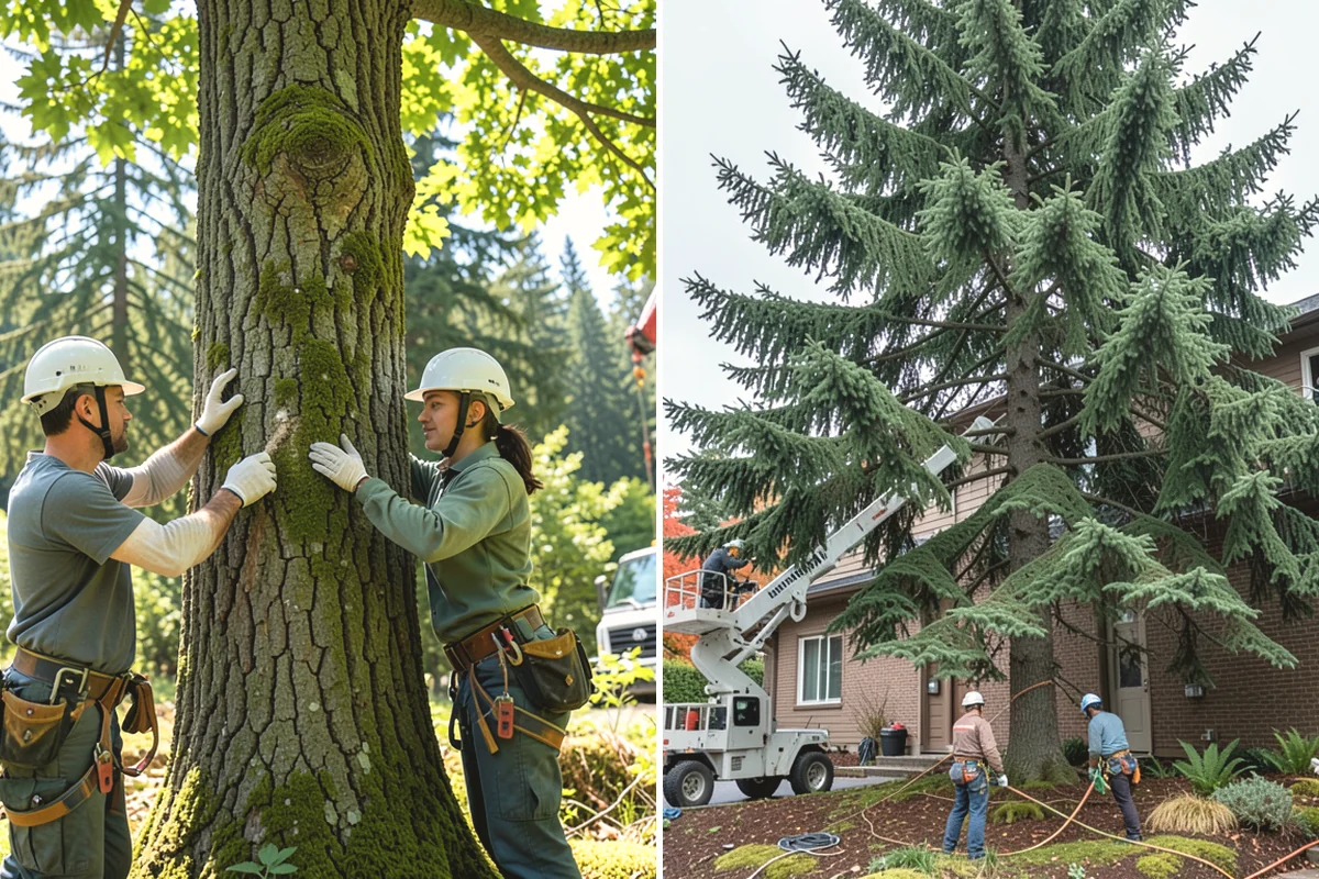 Mulching in Carnation, King County, WA - Inspect the tree and its site