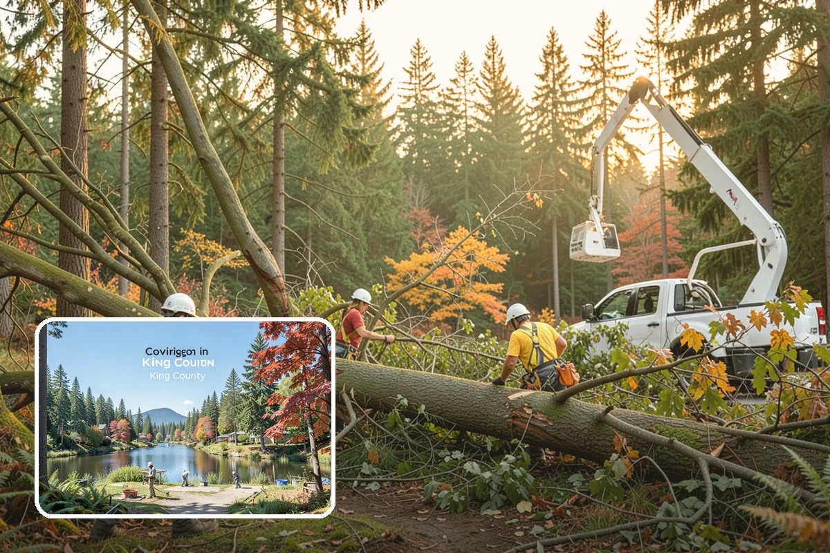 Mulching in Covington, King County, WA - Supports long-term tree health and stability