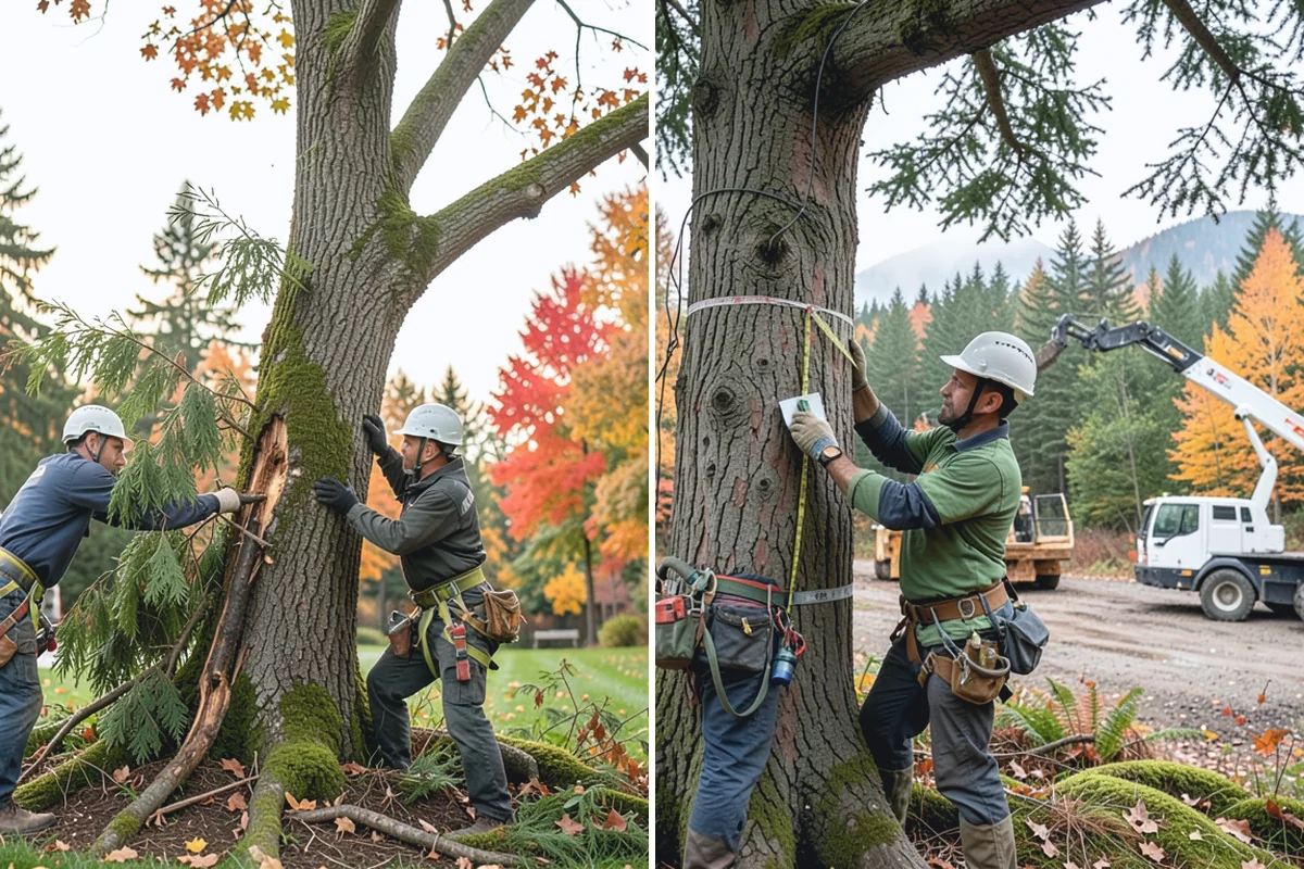 Mulching in Des Moines, King County, WA - Inspect the tree and its site