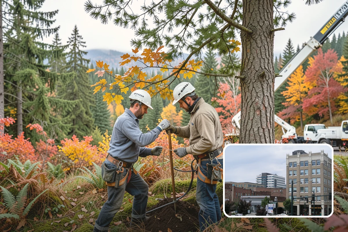 Mulching in Everett, Snohomish County, WA - Supports long-term tree health and stability
