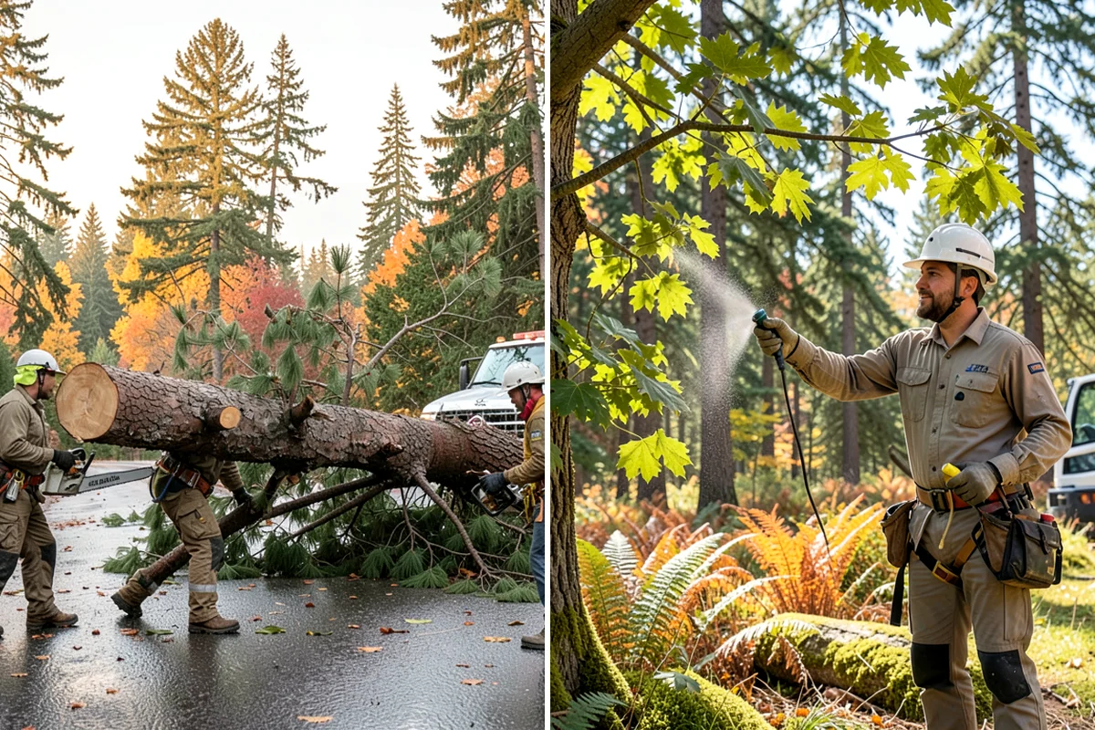 Mulching in Everett, Snohomish County, WA - Inspect the tree and its site