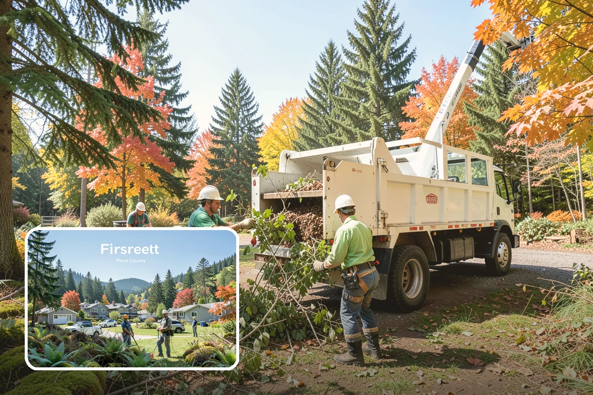Mulching in Fircrest, Pierce County, WA - Supports long-term tree health and stability