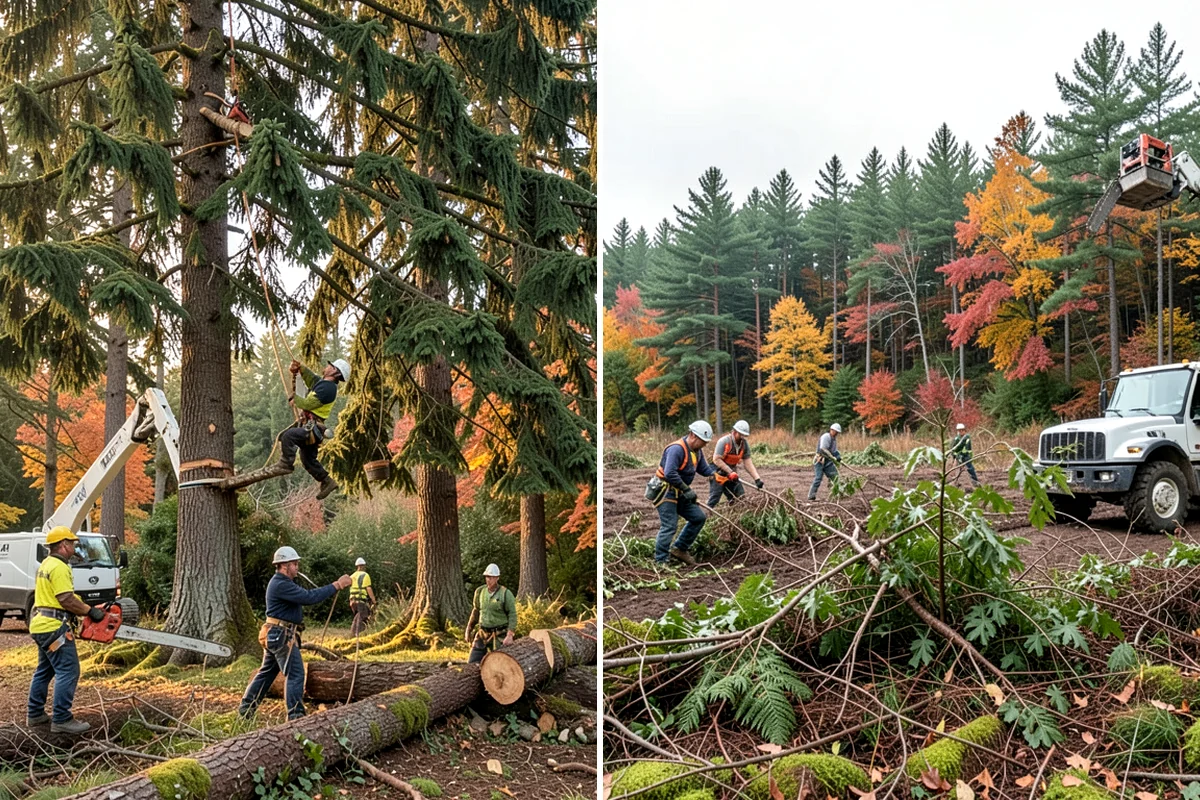 Mulching in Fircrest, Pierce County, WA - Inspect the tree and its site