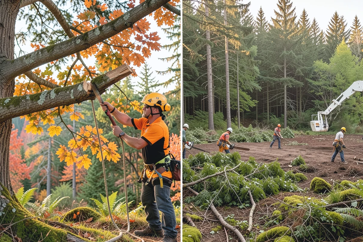Mulching in Hamilton, Skagit County, WA - Inspect the tree and its site