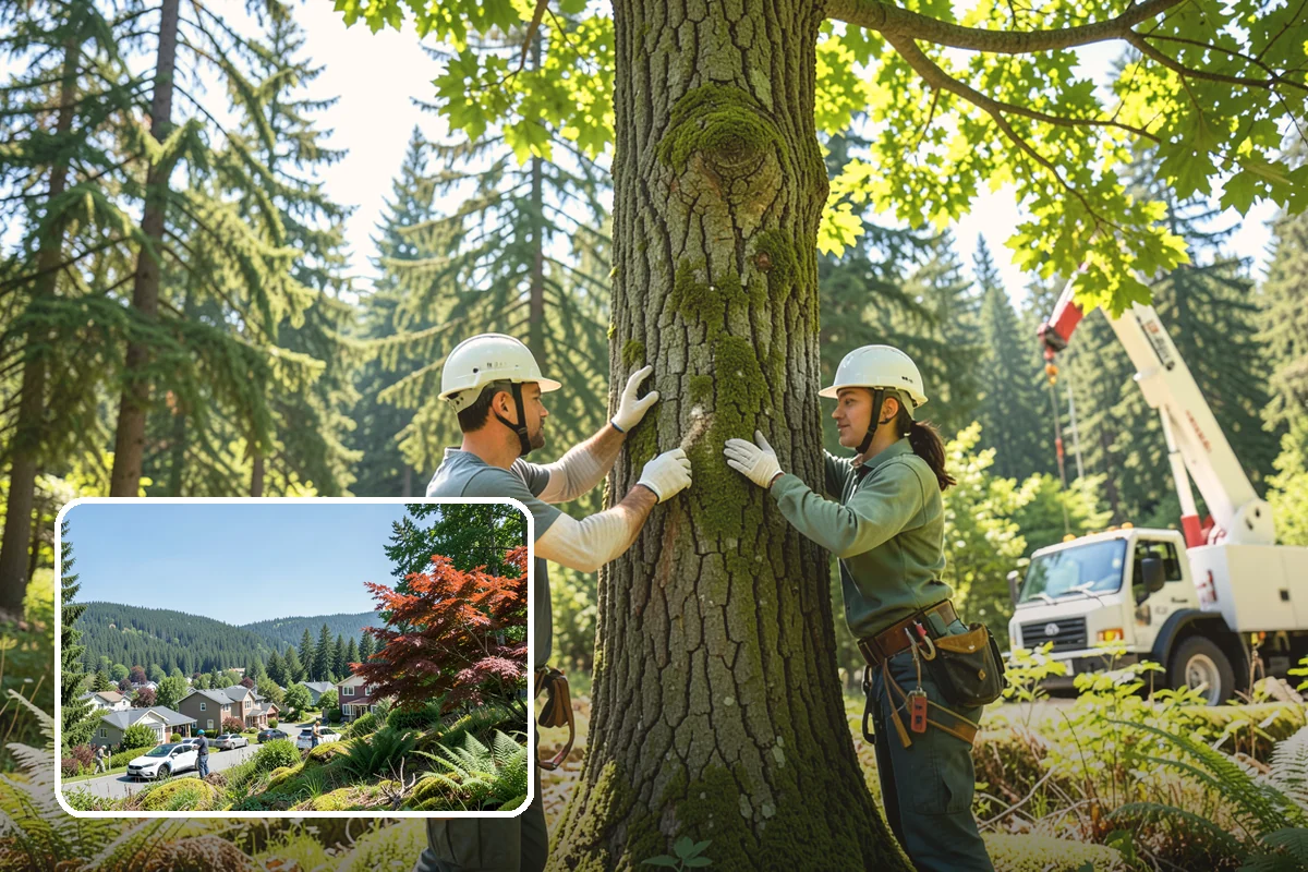 Mulching in Index, Snohomish County, WA - Supports long-term tree health and stability