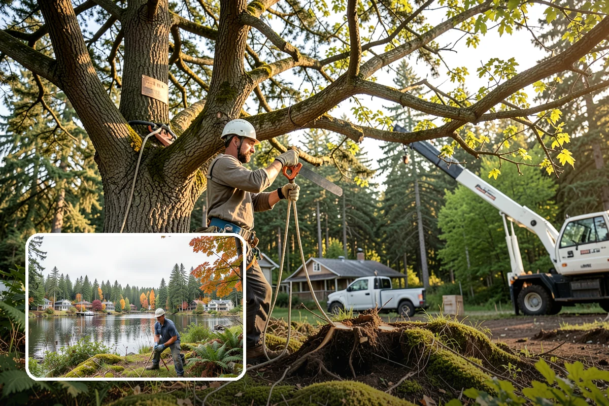 Mulching in La Conner, Skagit County, WA - Supports long-term tree health and stability