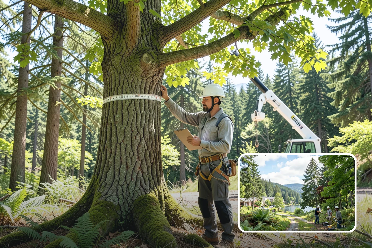 Mulching in Lake Forest Park, King County, WA - Supports long-term tree health and stability