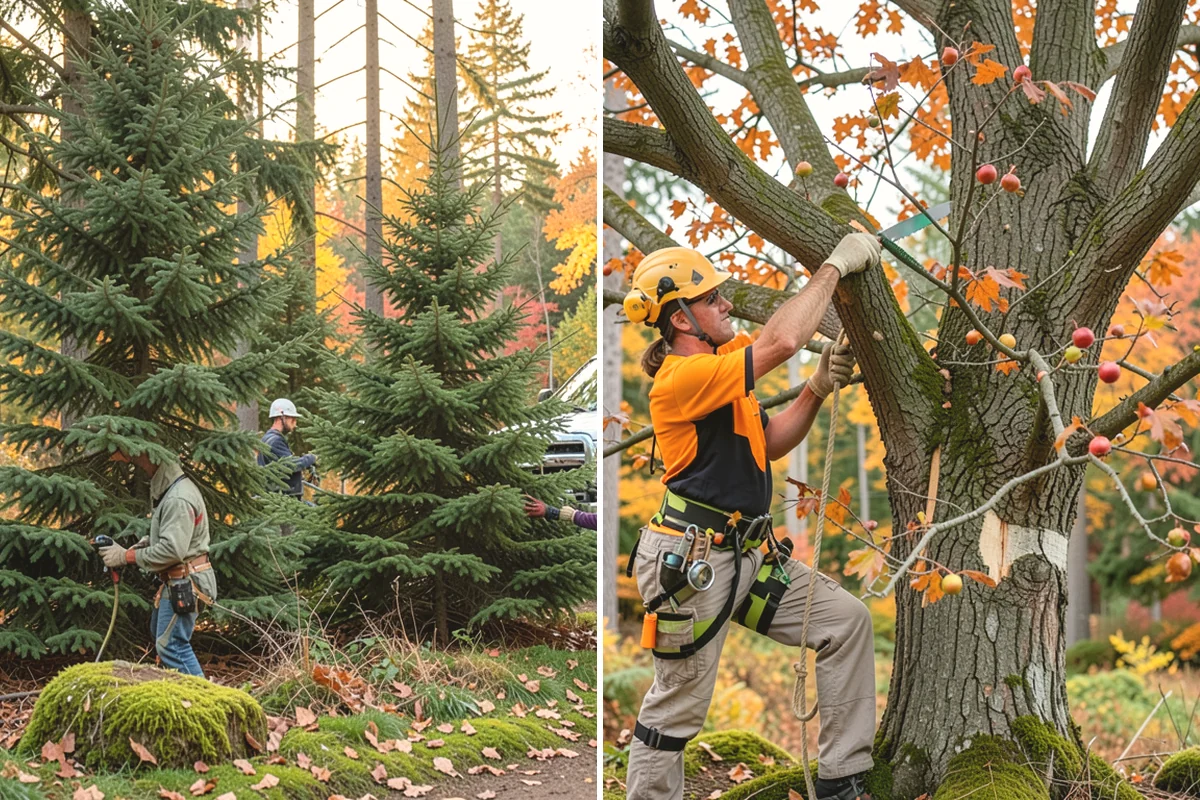 Mulching in Lake Stevens, Snohomish County, WA - Inspect the tree and its site