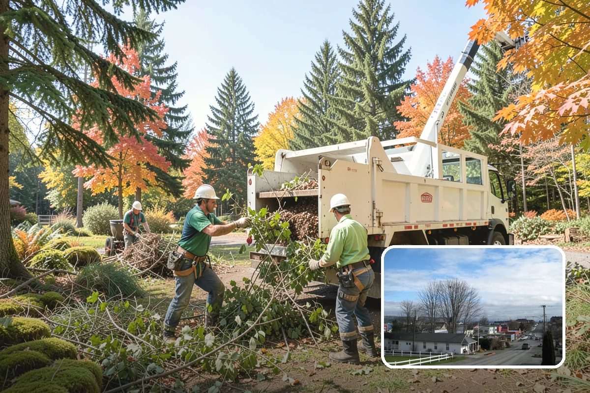 Mulching in Langley, Island County, WA - Supports long-term tree health and stability