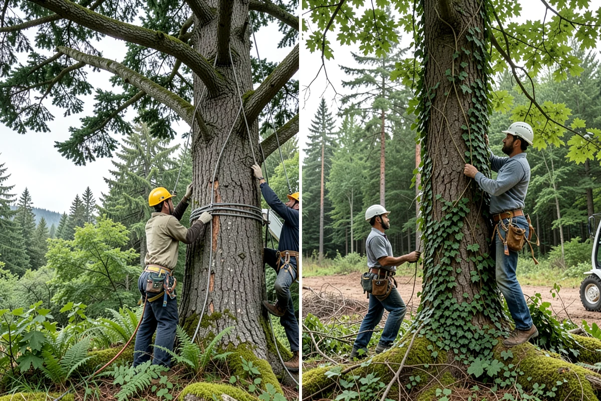 Mulching in Lyman, Skagit County, WA - Inspect the tree and its site