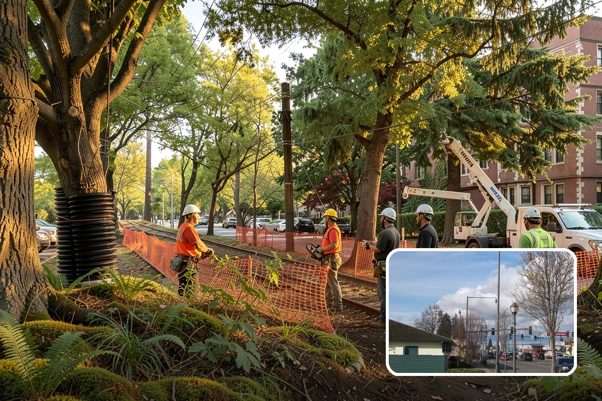Mulching in Marysville, Snohomish County, WA - Supports long-term tree health and stability