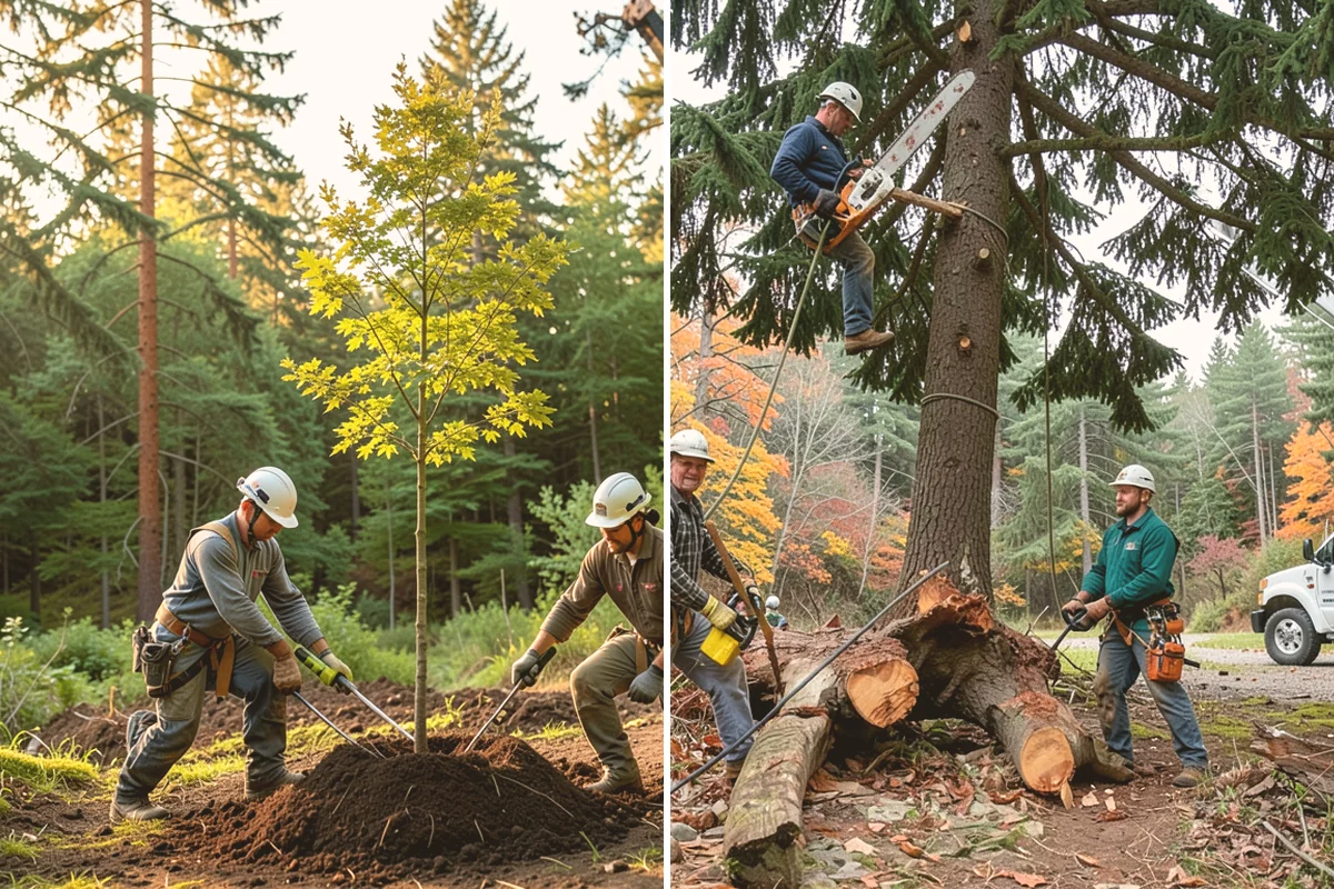 Mulching in Mount Vernon, Skagit County, WA - Inspect the tree and its site