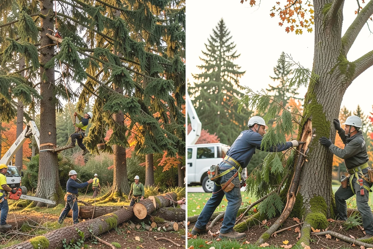 Mulching in Mountlake Terrace, Snohomish County, WA - Inspect the tree and its site