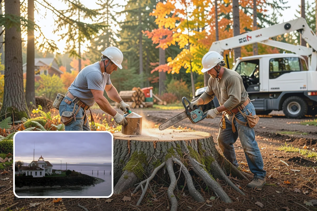 Mulching in Mukilteo, Snohomish County, WA - Supports long-term tree health and stability