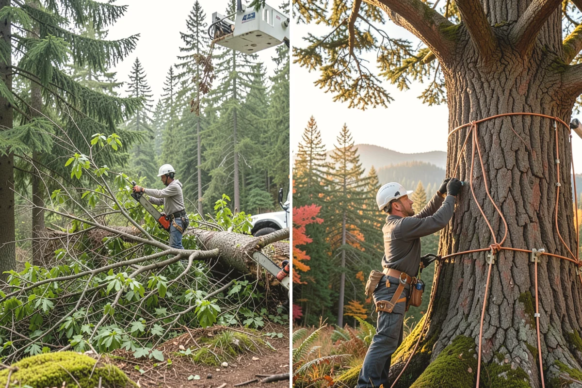 Mulching in Oak Harbor, Island County, WA - Inspect the tree and its site