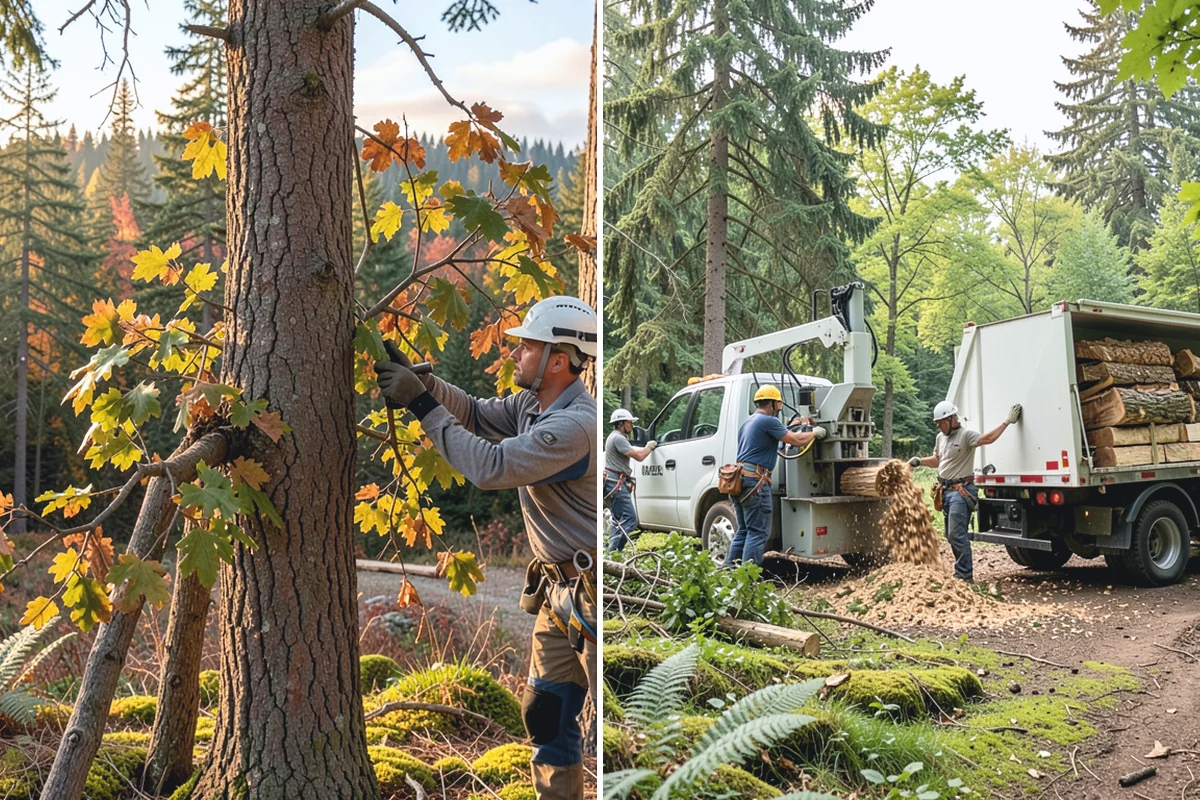 Mulching in Redmond, King County, WA - Inspect the tree and its site