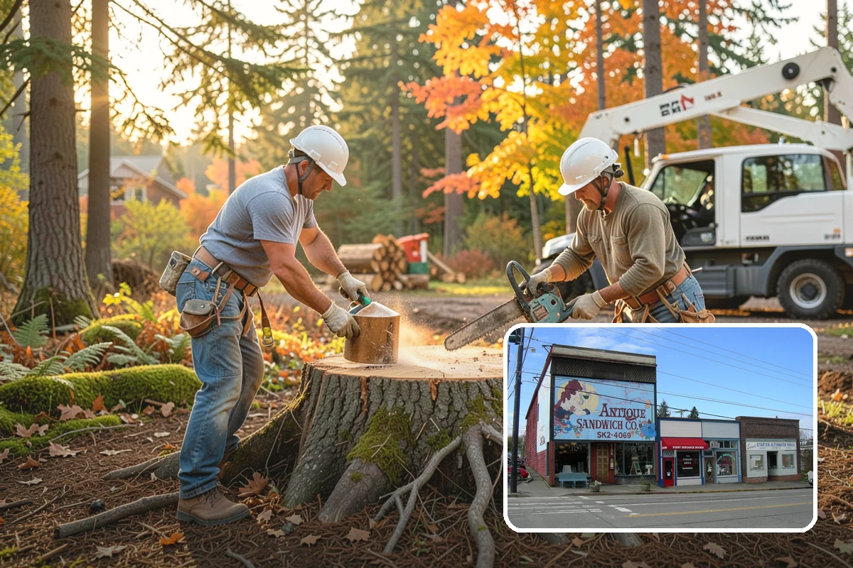 Mulching in Ruston, Pierce County, WA - Supports long-term tree health and stability