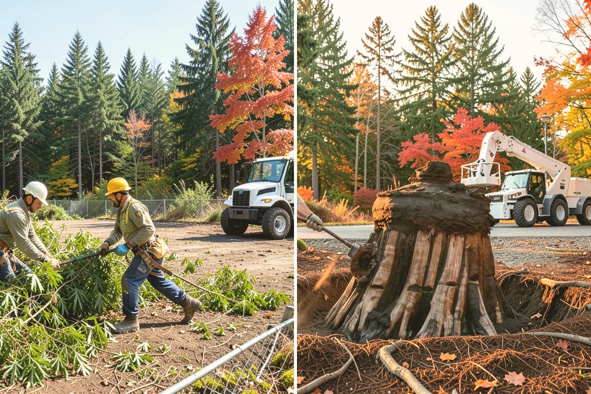 Mulching in Sammamish, King County, WA - Inspect the tree and its site