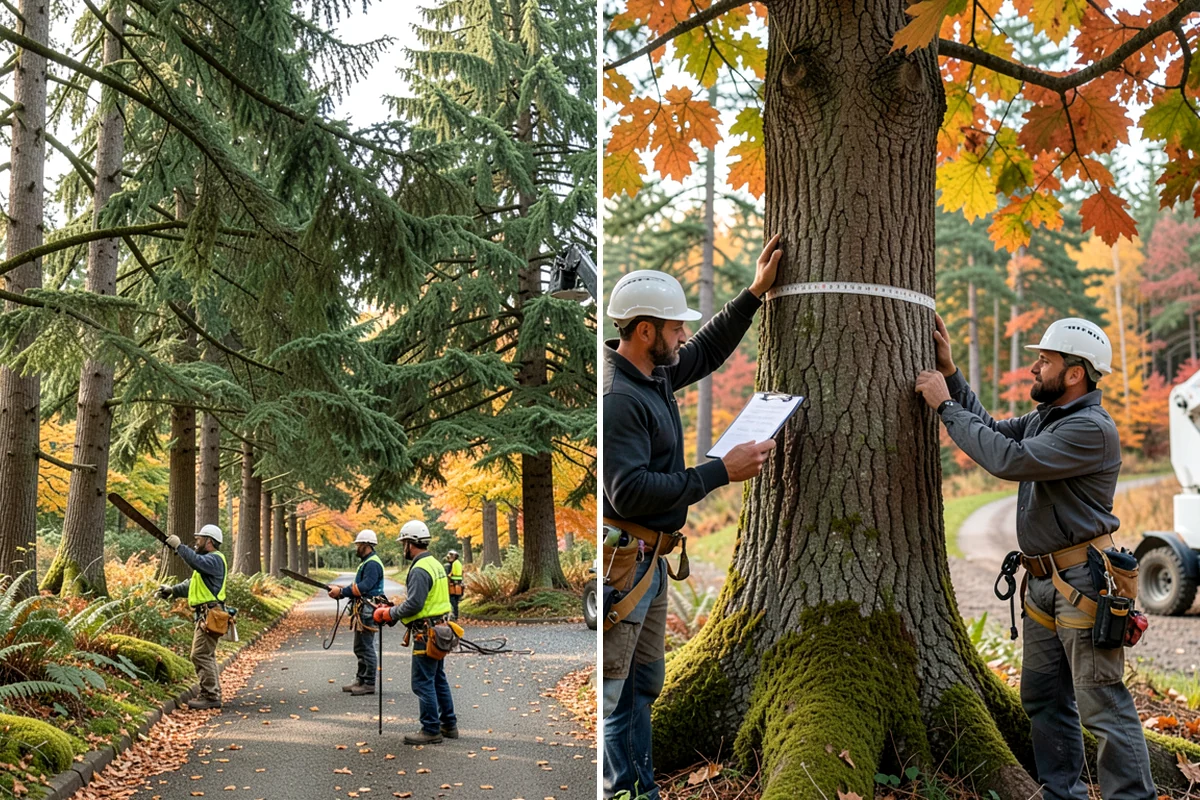 Mulching in SeaTac, King County, WA - Inspect the tree and its site