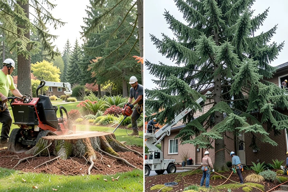 Mulching in Shoreline, King County, WA - Inspect the tree and its site