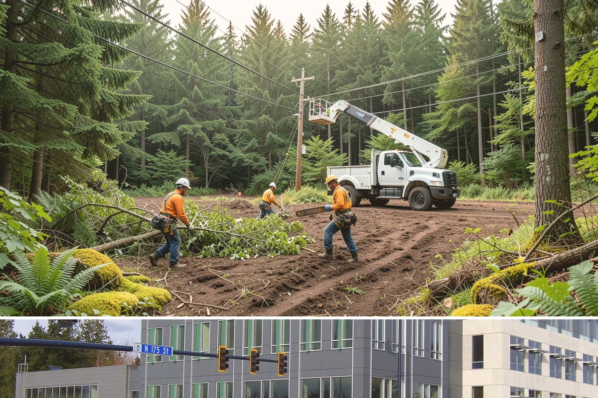 Mulching in Shoreline, King County, WA - Mulching can be performed year-round in the Puget Sound climate but is often scheduled during dry periods to maximize moisture...