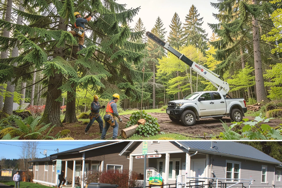 Mulching in South Prairie, Pierce County, WA - Mulching can be performed year-round in the Puget Sound climate but is often scheduled during dry periods to maximize moisture...
