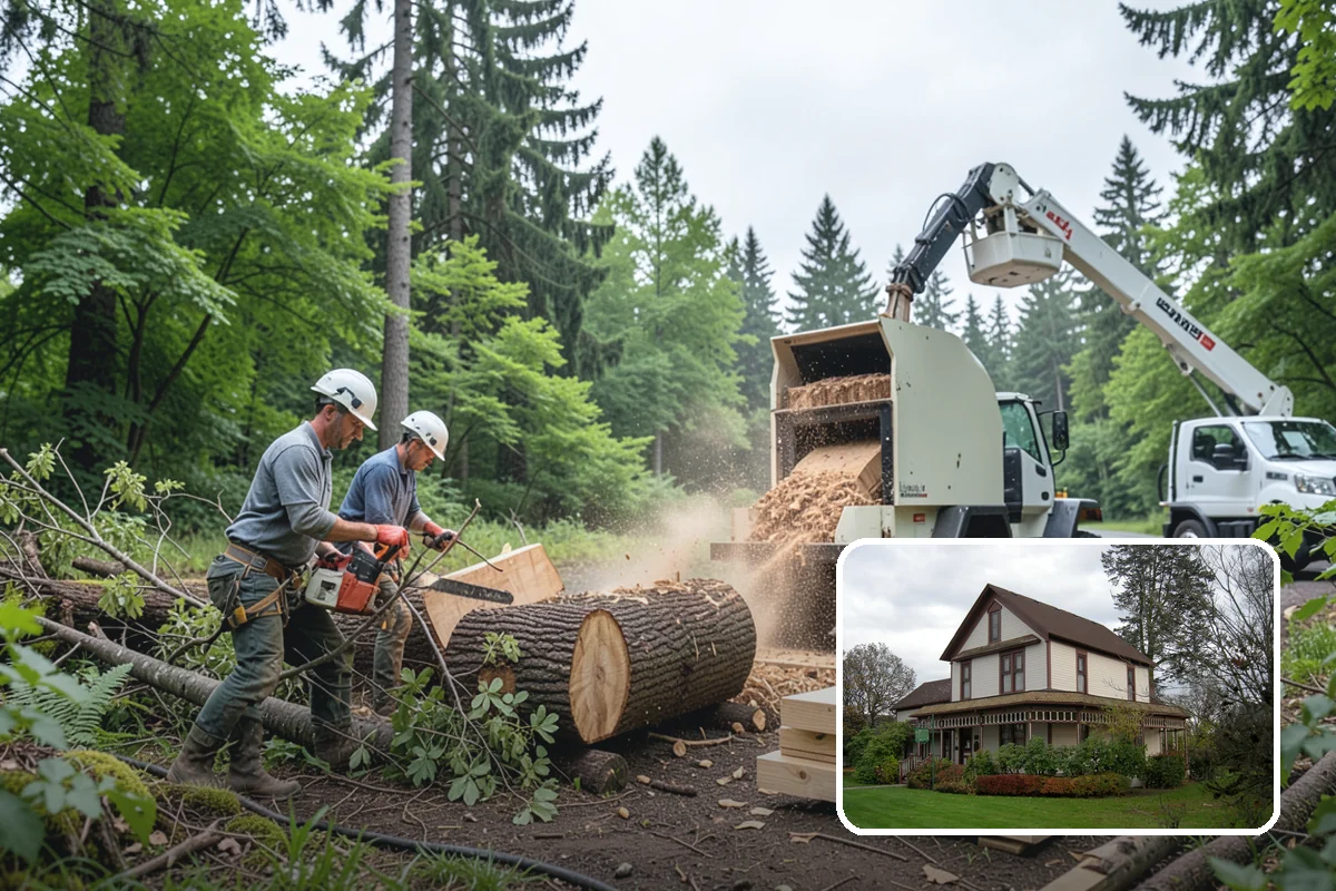 Mulching in Sumner, Pierce County, WA - Supports long-term tree health and stability