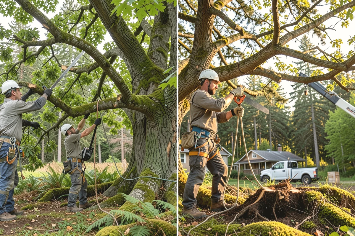Mulching in Yarrow Point, King County, WA - Inspect the tree and its site