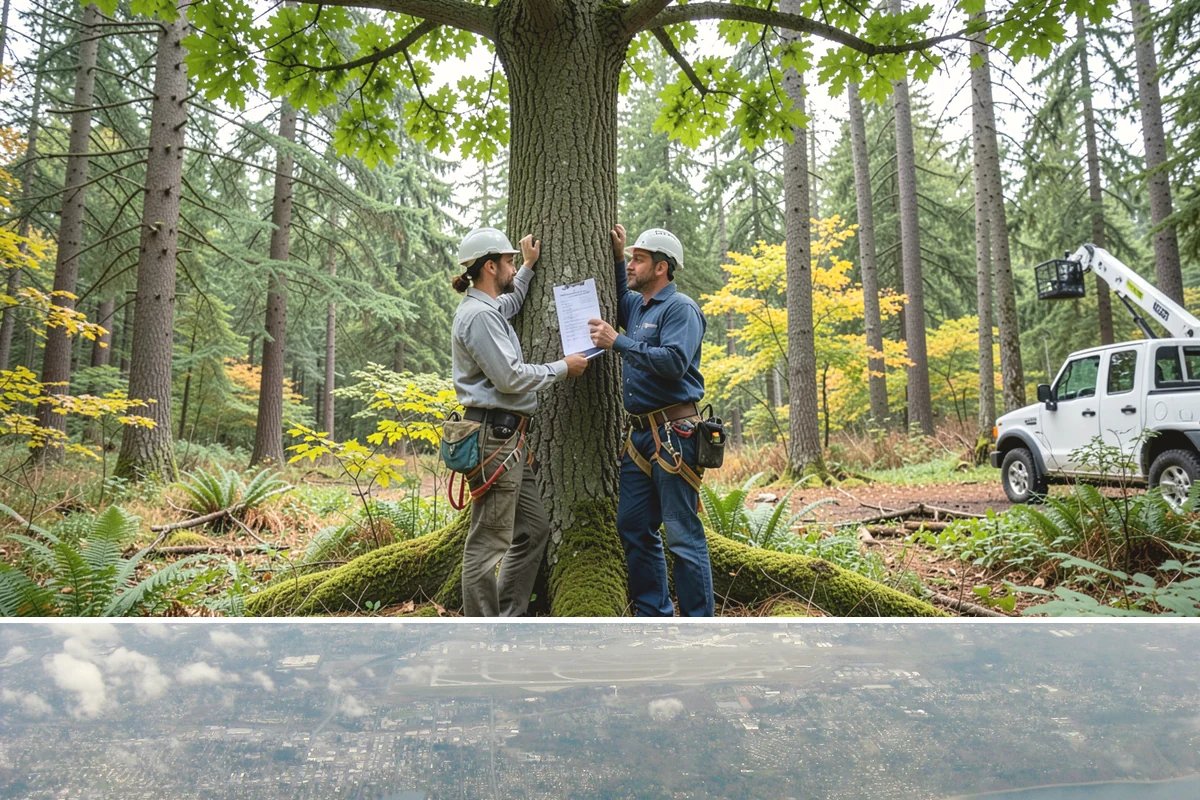 Multi-tree removal in Burien, King County, WA - This service is best performed year-round in the Puget Sound climate provided that ground conditions allow equipment mobility...