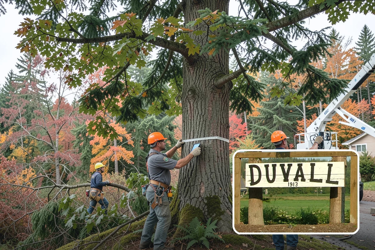 Multi-tree removal in Duvall, King County, WA - Removes safety hazards and reduces liability