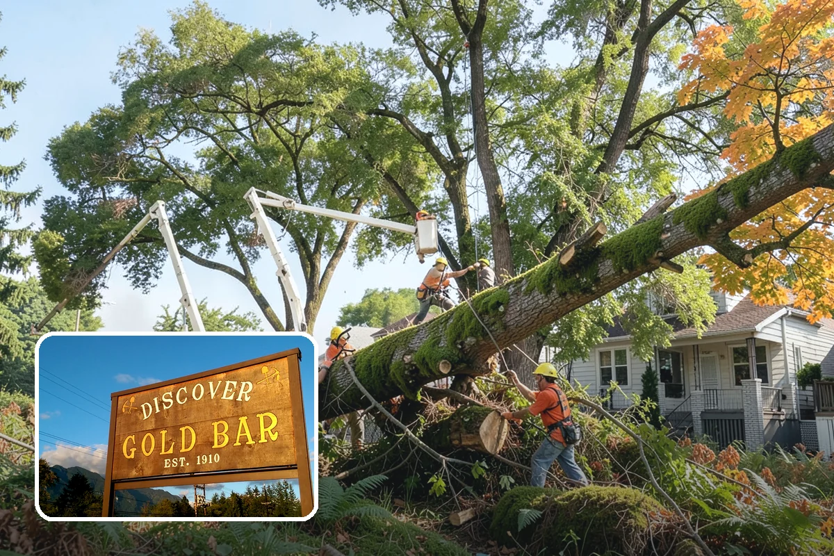 Multi-tree removal in Gold Bar, Snohomish County, WA - Removes safety hazards and reduces liability