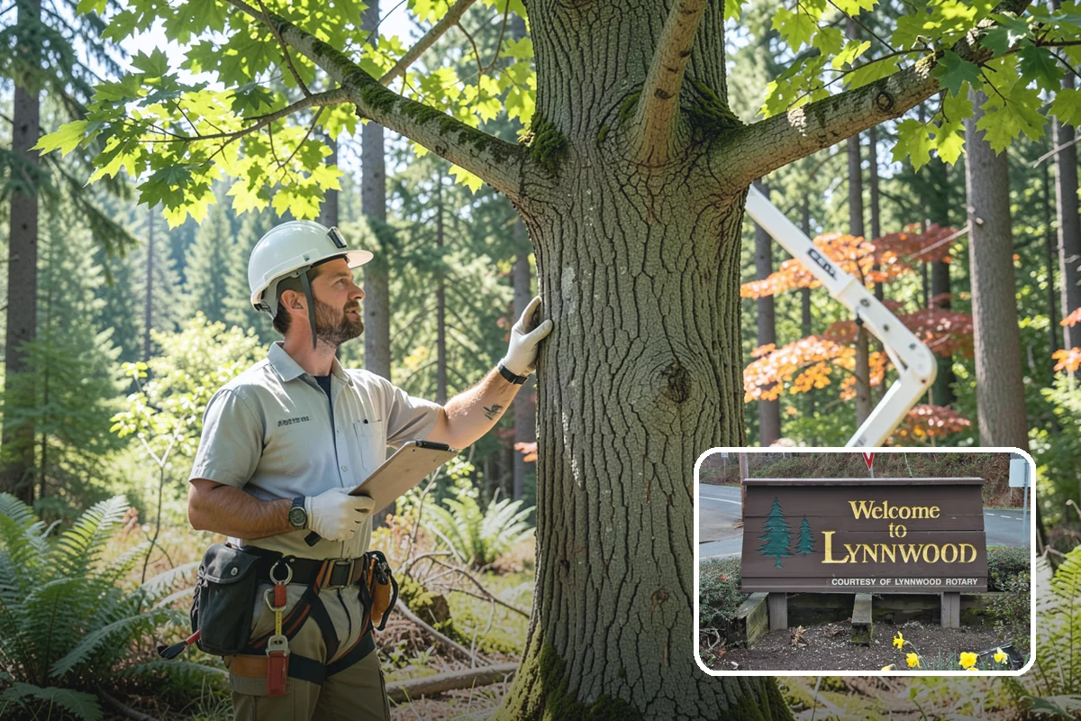 Multi-tree removal in Lynnwood, Snohomish County, WA - Removes safety hazards and reduces liability