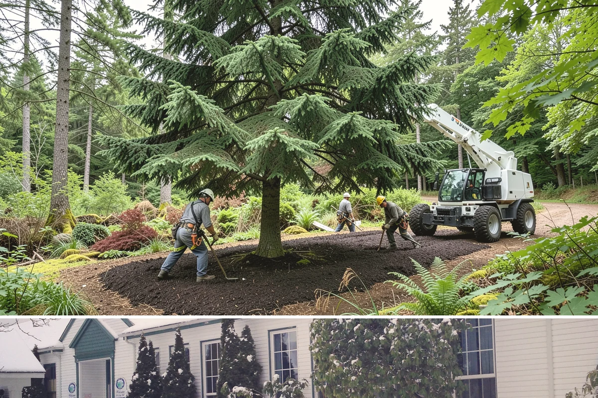 Multi-tree removal in Pacific, King County, WA - This service is best performed year-round in the Puget Sound climate provided that ground conditions allow equipment mobility...