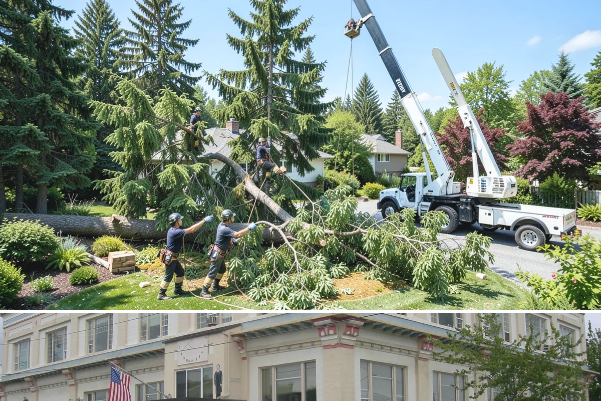 Municipal tree maintenance in Anacortes, Skagit County, WA - Work follows a recurring schedule aligned with recognized arboricultural standards to manage trees throughout all seasons in...