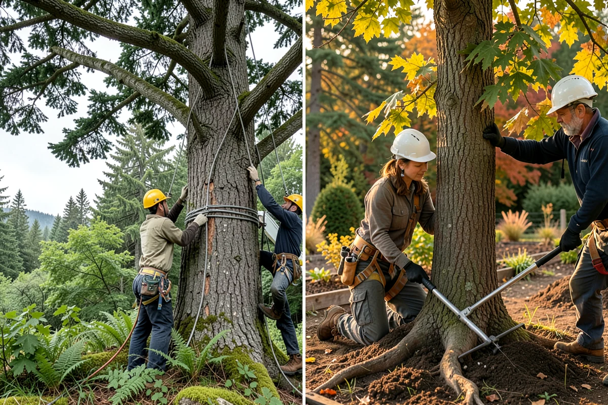 Municipal tree maintenance in Arlington, Snohomish County, WA - Inventory and assess the property's trees