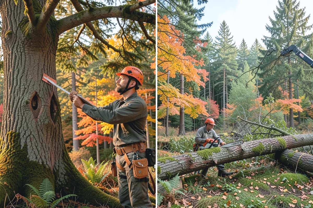 Municipal tree maintenance in Auburn, King County, WA - Inventory and assess the property's trees