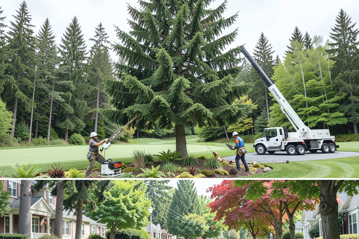 Municipal tree maintenance in Beaux Arts Village, King County, WA - Work follows a recurring schedule aligned with recognized arboricultural standards to manage trees throughout all seasons in...