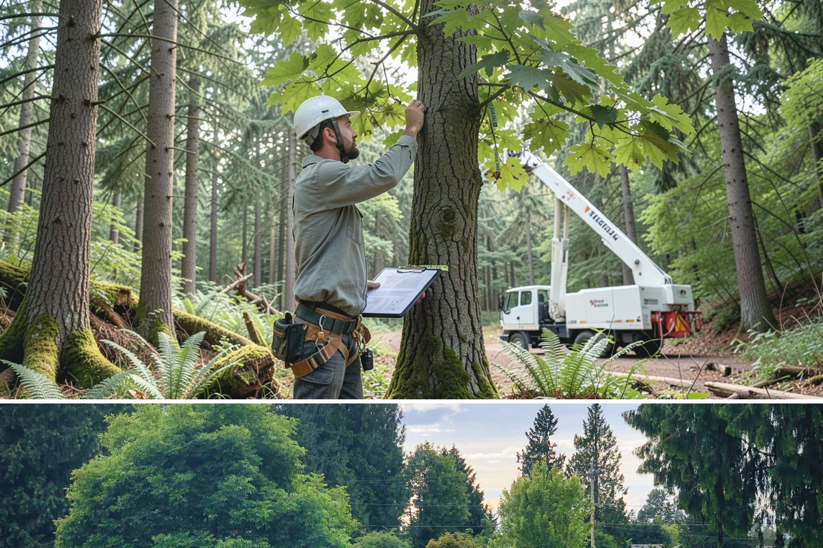 Municipal tree maintenance in Bonney Lake, Pierce County, WA - Work follows a recurring schedule aligned with recognized arboricultural standards to manage trees throughout all seasons in...