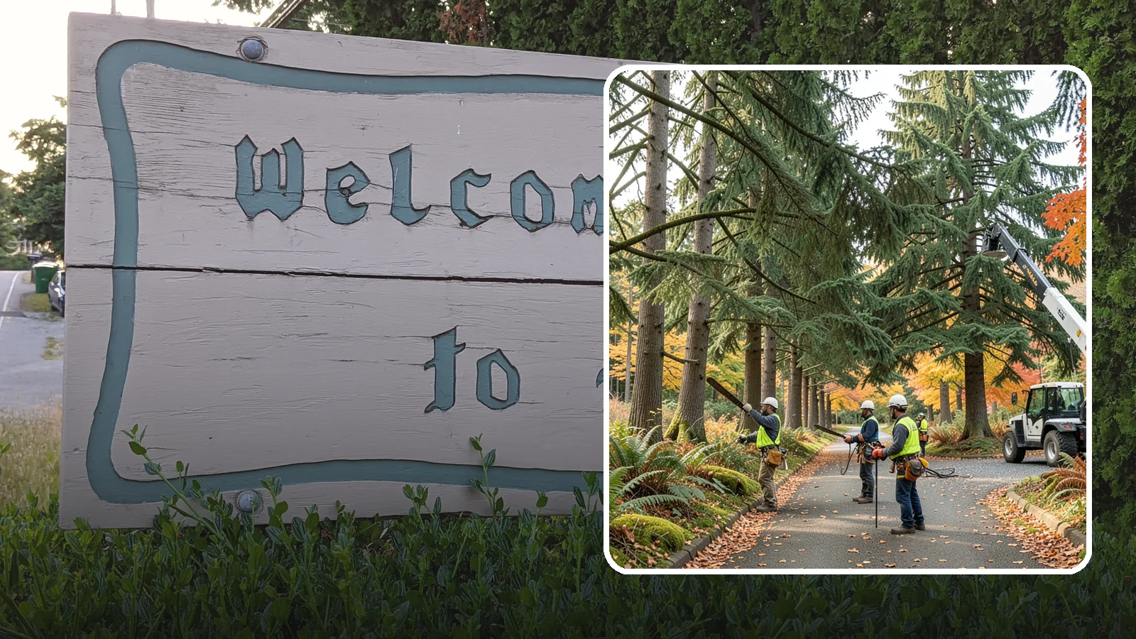 Municipal tree maintenance in Brier, Snohomish County, WA - Tree maintenance for public and municipal spaces.